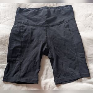 French Laundry Women's Black Bike Shorts